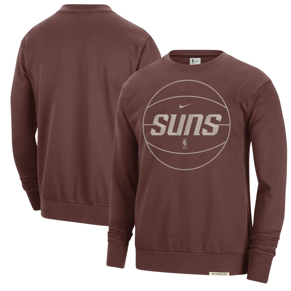 Phoenix Suns 2023/24 Authentic Standard Issue Travel Performance Pullover Sweatshirt - Garnet | Nike sale