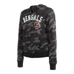 NFL Cincinnati Bengals Women's Camo Full-Zip Hoodie