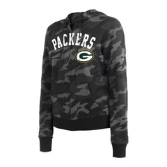 NFL Green Bay Packers Women's Camo Full-Zip Hoodie