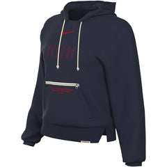 Philadelphia 76ers Women's Courtside Standard Issue Performance Pullover Hoodie - Navy | Nike outlet