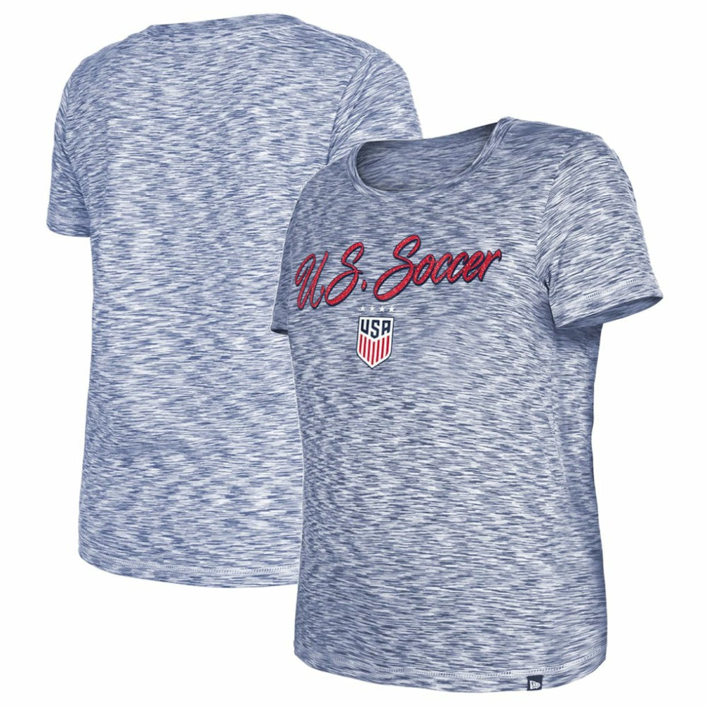 USWNT 5th & Ocean by New Era Women's Active Space Dye Jersey T-Shirt / Soccer On sale