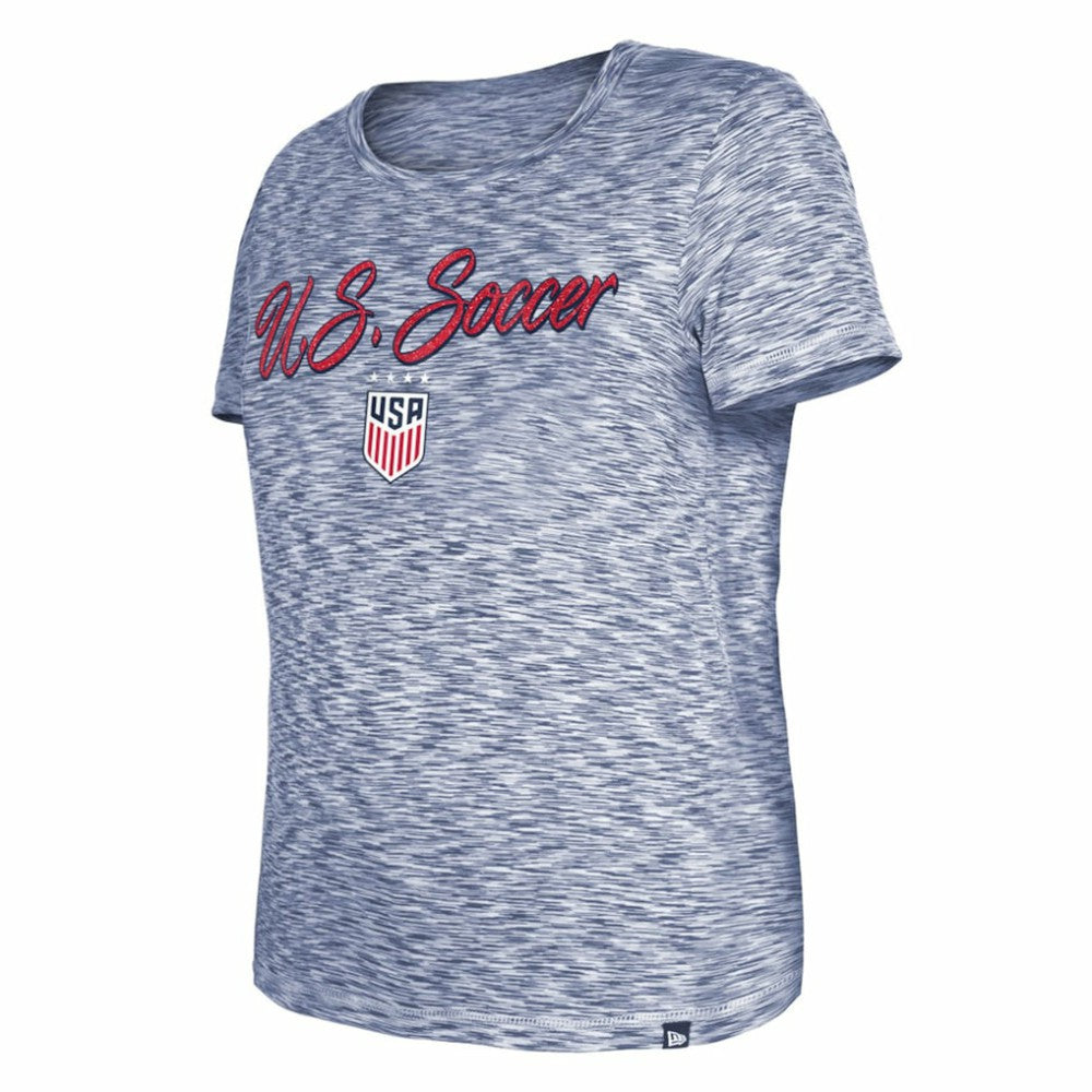 USWNT 5th & Ocean by New Era Women's Active Space Dye Jersey T-Shirt / Soccer On sale