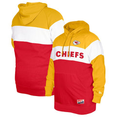 NFL Kansas City Chiefs Big & Tall Current Colorblock Pullover Hoodie