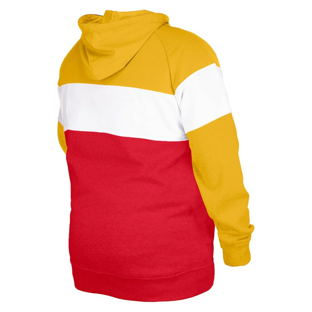 NFL Kansas City Chiefs Big & Tall Current Colorblock Pullover Hoodie