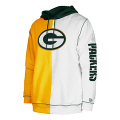NFL Green Bay Packers Third Down Split Raglan Pullover Hoodie