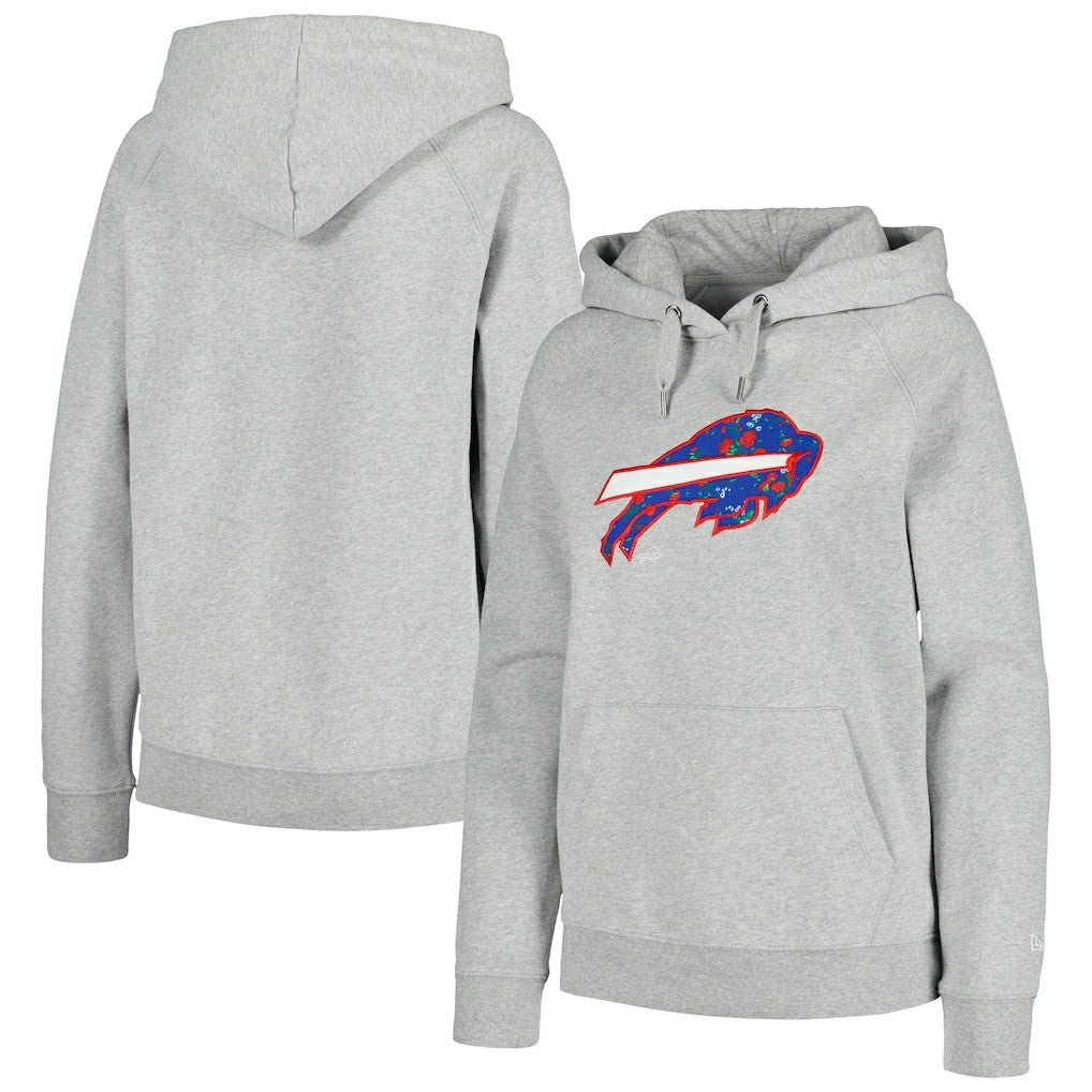 NFL Buffalo Bills Women's Floral Raglan Pullover Hoodie
