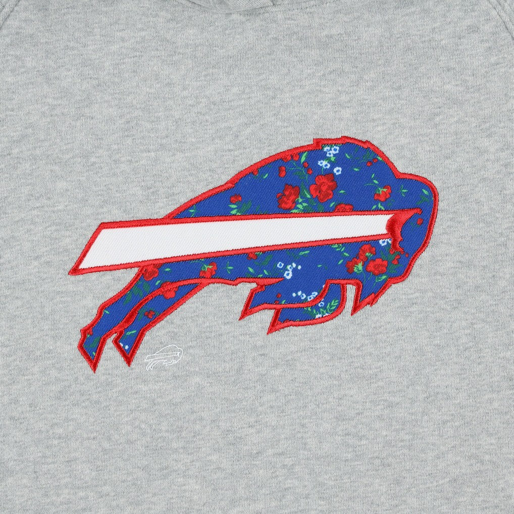 NFL Buffalo Bills Women's Floral Raglan Pullover Hoodie