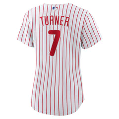 Trea Turner Philadelphia Phillies Women's Home Replica Player Jersey - White | Nike