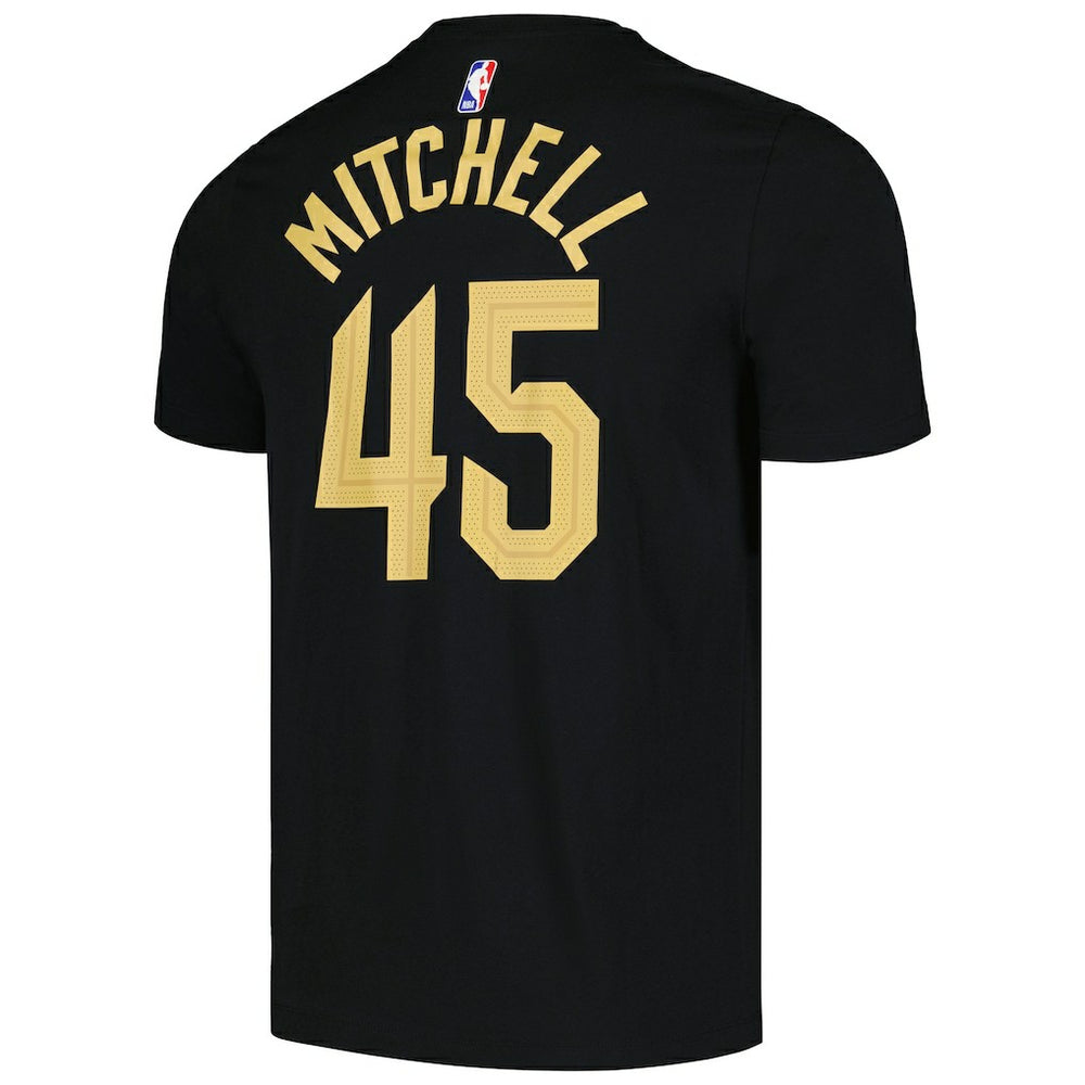 Donovan Mitchell Cleveland Cavaliers Jordan Brand 2022/23 Statement Edition Name & Number T-Shirt sale - Black for sale