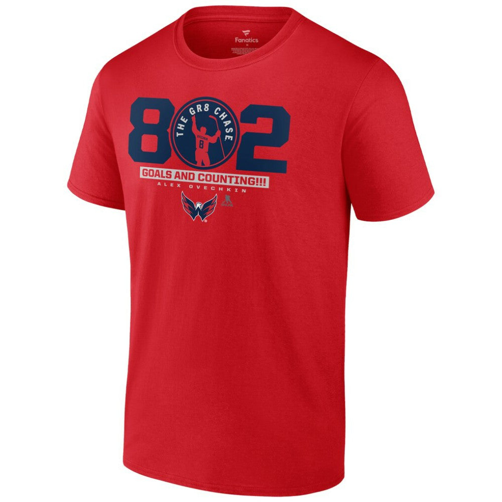 Alexander Ovechkin Washington Capitals Fanatics The Gr8 Chase T-Shirt