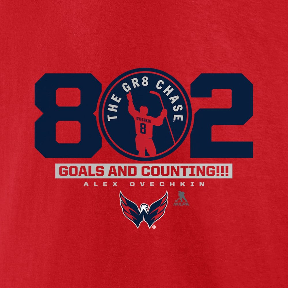 Alexander Ovechkin Washington Capitals Fanatics The Gr8 Chase T-Shirt