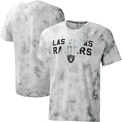 NFL Las Vegas Raiders MSX by Michael Strahan Resolution Tie-Dye Raglan T-Shirt