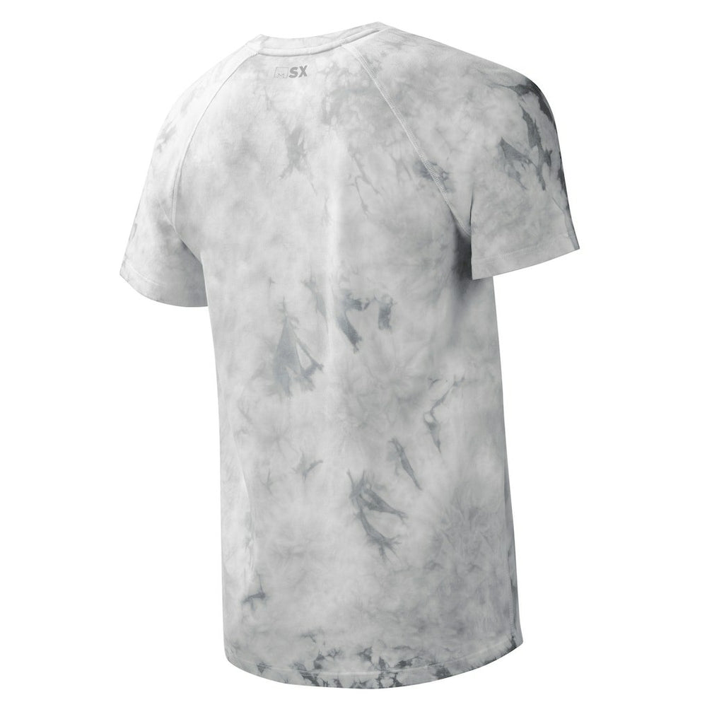 NFL Las Vegas Raiders MSX by Michael Strahan Resolution Tie-Dye Raglan T-Shirt