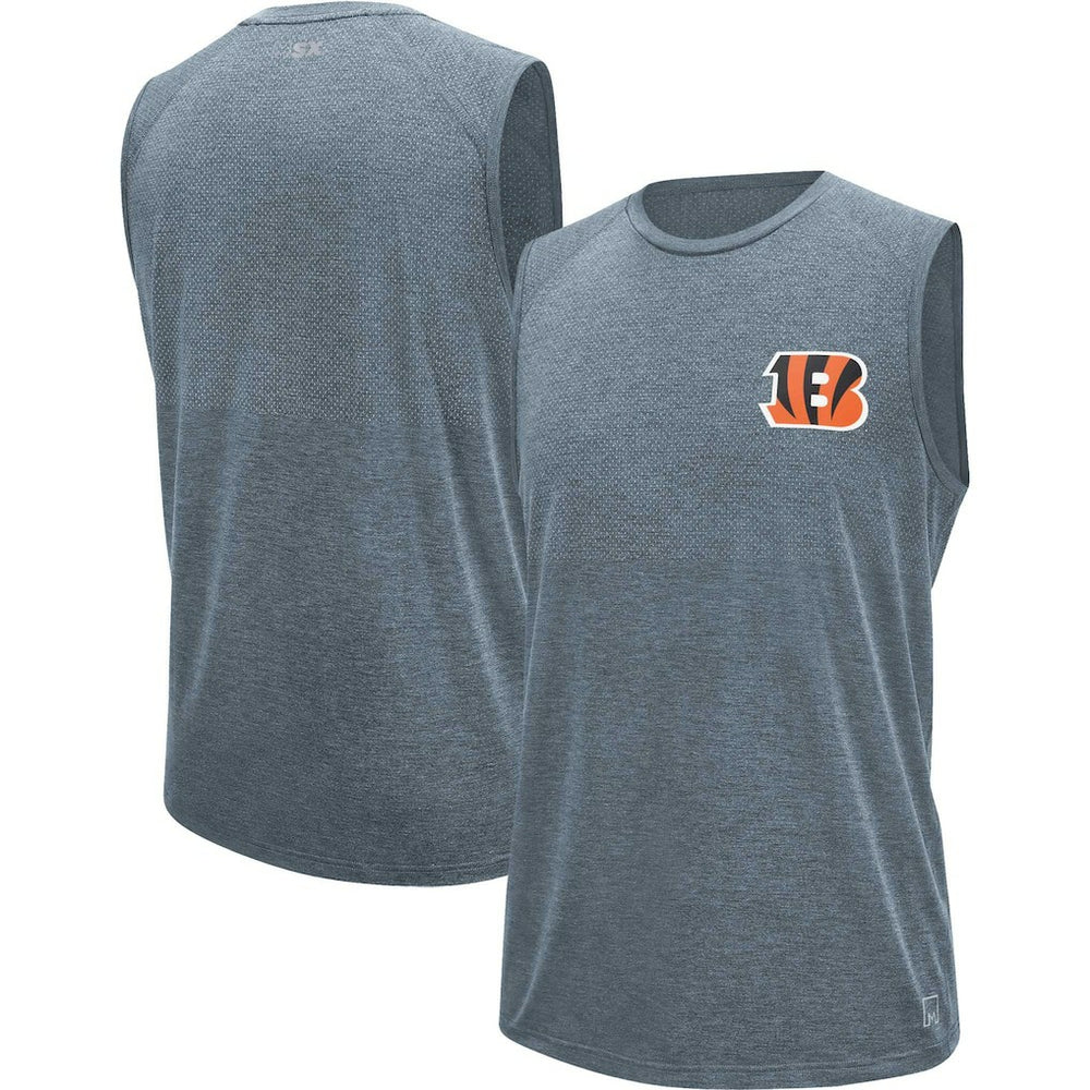 NFL Cincinnati Bengals MSX by Michael Strahan Warm Up Sleeveless T-Shirt