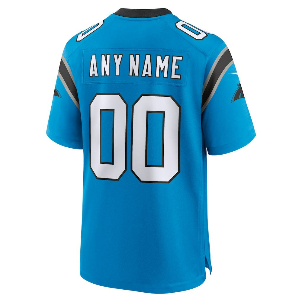 NFL Carolina Panthers Alternate Custom Game Jersey