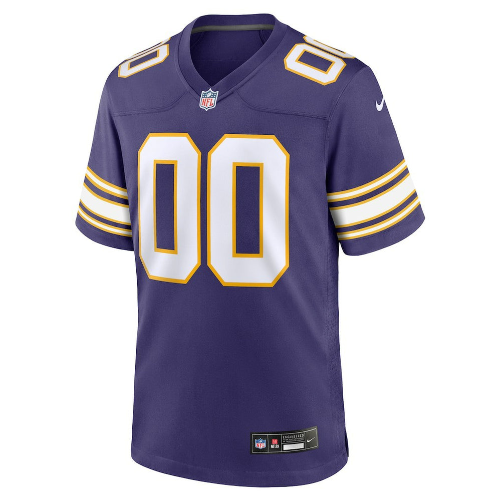 NFL Minnesota Vikings Classic Custom Game Jersey
