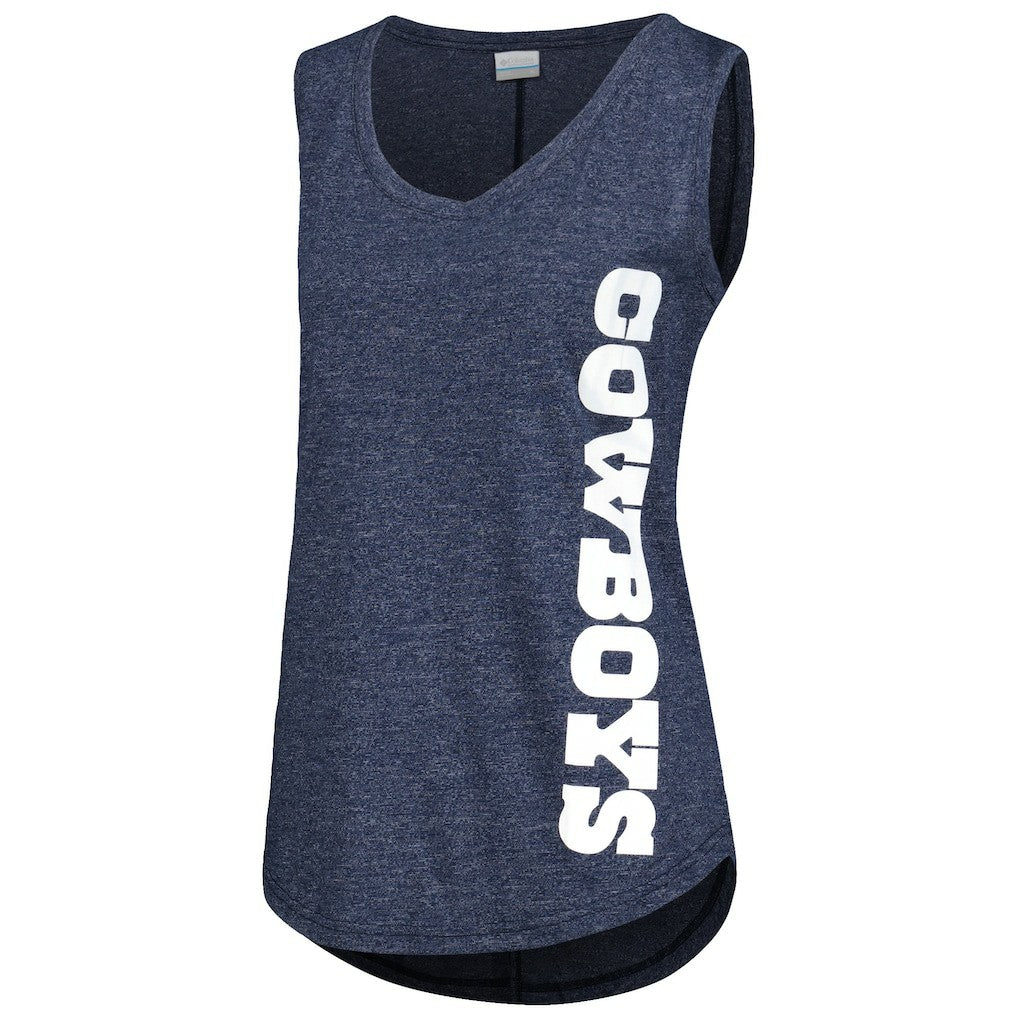 NFL Dallas Cowboys Women's Cades Cape Omni-Wick Tri-Blend Tank Top