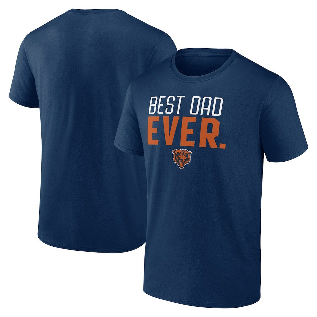 NFL Chicago Bears Best Dad Ever Team T-Shirt