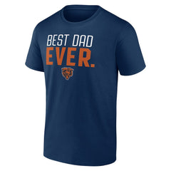 NFL Chicago Bears Best Dad Ever Team T-Shirt