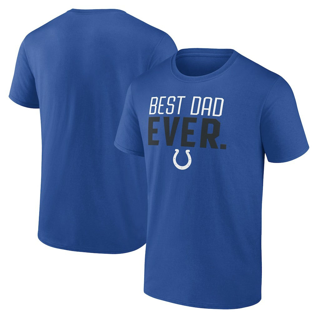 NFL Indianapolis Colts Best Dad Ever Team T-Shirt