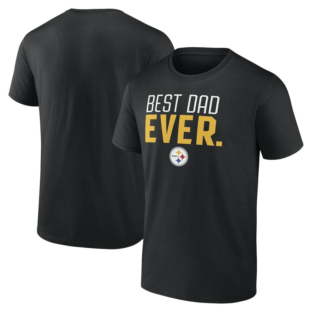 NFL Pittsburgh Steelers Best Dad Ever Team T-Shirt
