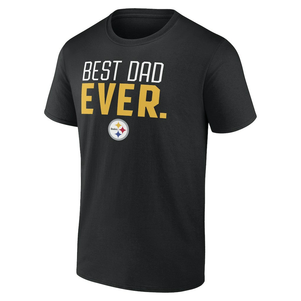 NFL Pittsburgh Steelers Best Dad Ever Team T-Shirt
