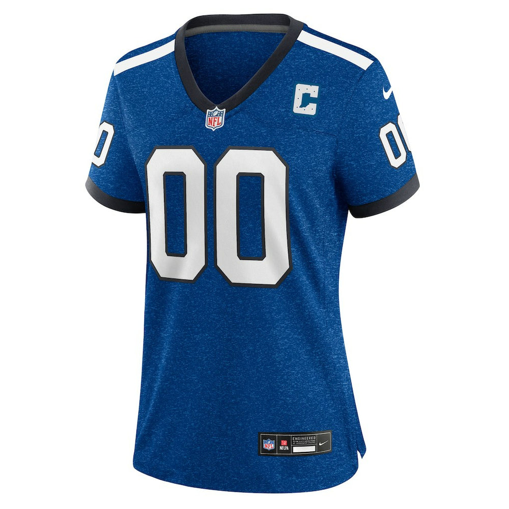 NFL Indianapolis Colts Women's Indiana Nights Alternate Custom Game Jersey
