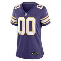 NFL Minnesota Vikings Women's Classic Custom Game Jersey