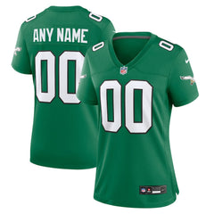NFL Philadelphia Eagles Women's Alternate Custom Game Jersey