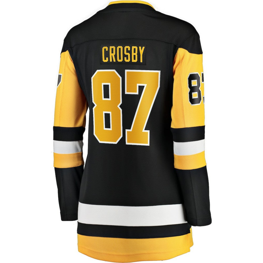 Sidney Crosby Pittsburgh Penguins Fanatics Women's Captain Patch Home Breakaway Jersey