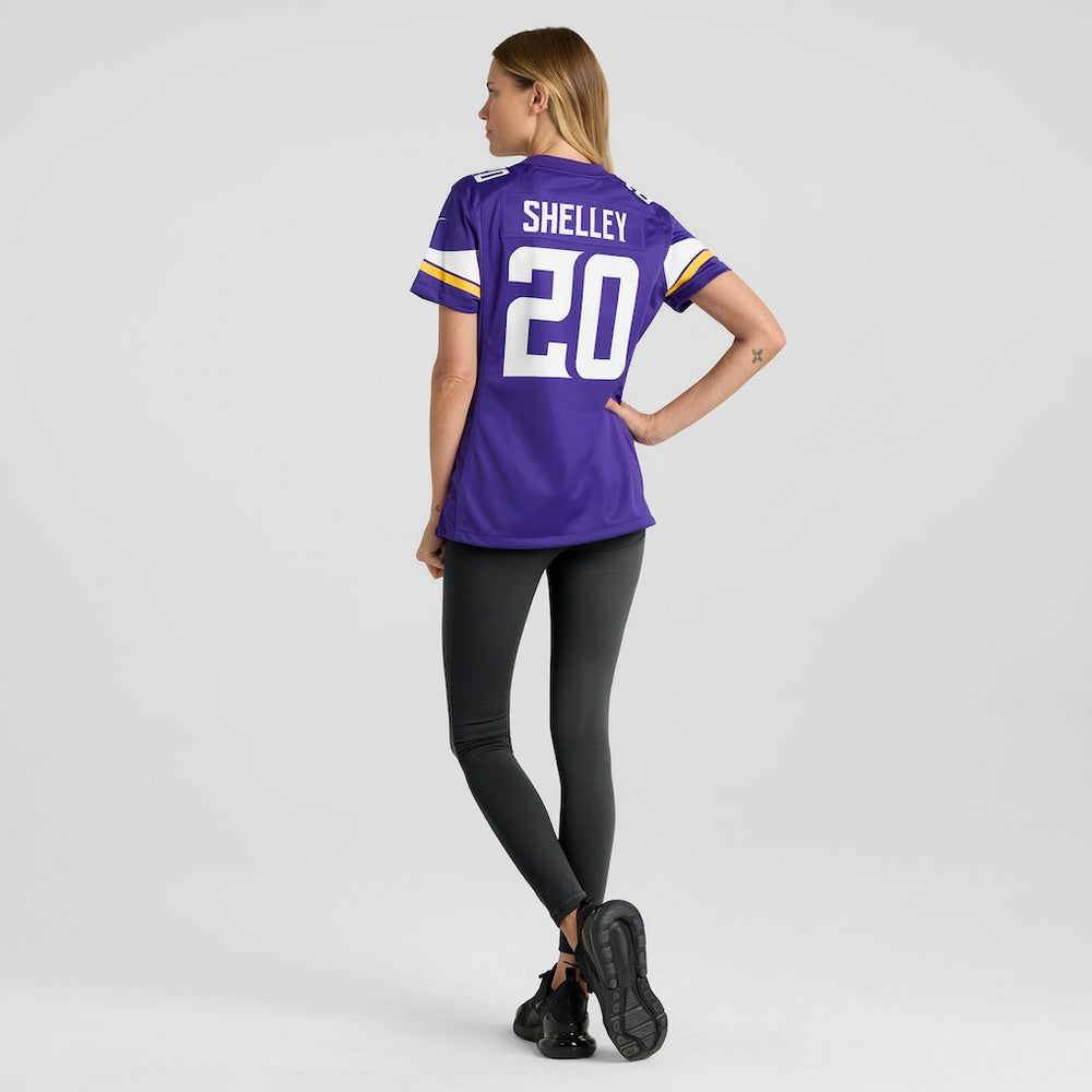 NFL Minnesota Vikings Duke Shelley  Women's Home Game Player Jersey