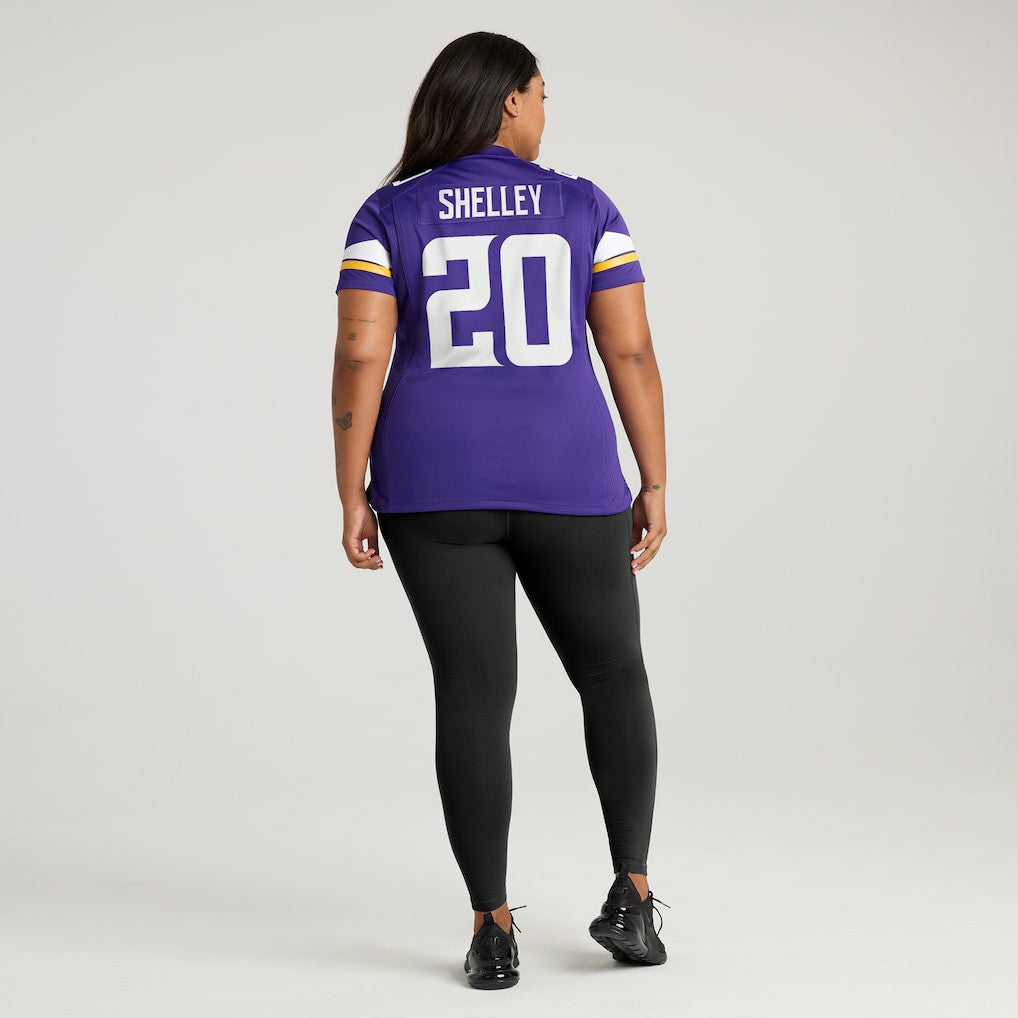 NFL Minnesota Vikings Duke Shelley  Women's Home Game Player Jersey
