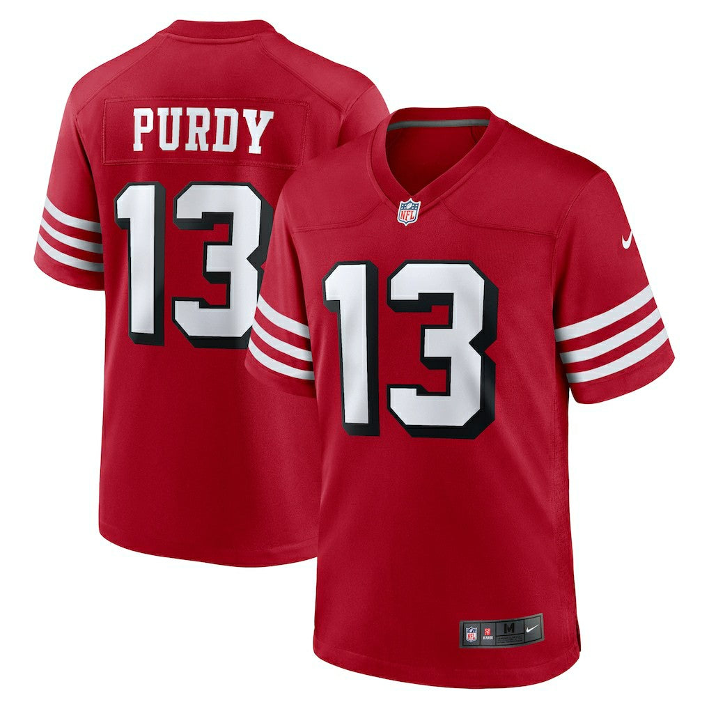NFL San Francisco 49ers Brock Purdy  Alternate Game Player Jersey