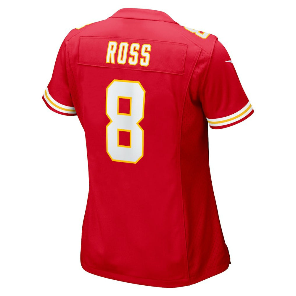 NFL Kansas City Chiefs Justyn Ross  Women's Home Game Player Jersey