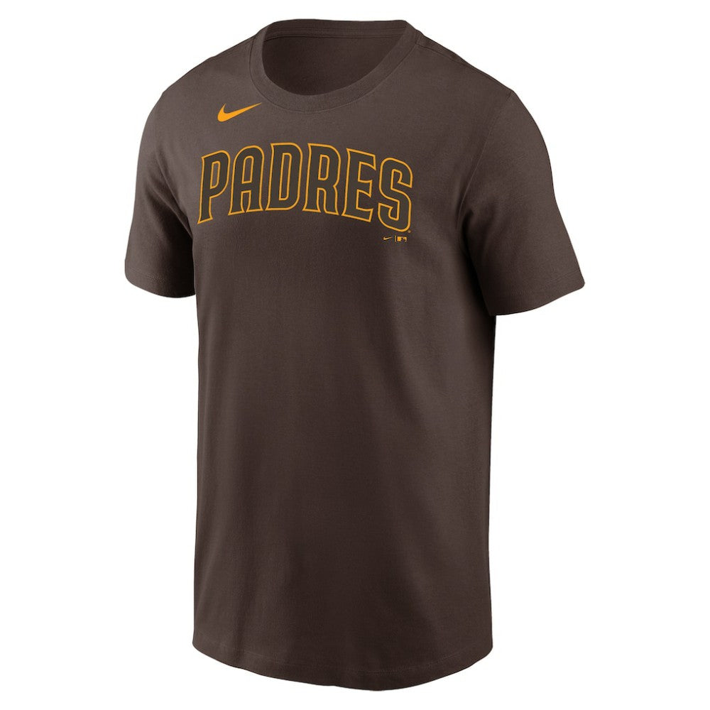 Xander Bogaerts San Diego Padres Name & Number T-Shirt - Brown | Nike