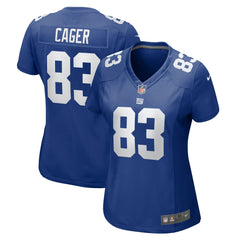 NFL New York Giants Lawrence Cager  Women's Home Game Player Jersey