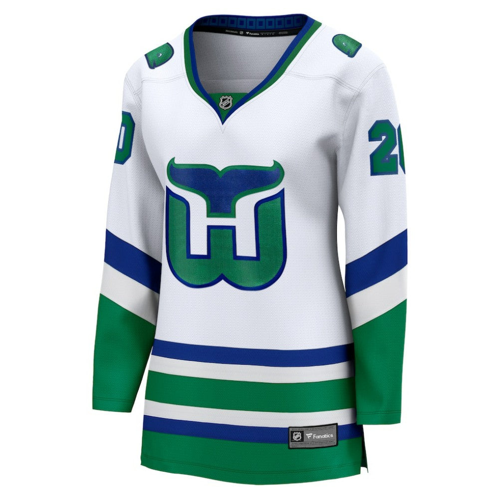 Sebastian Aho Carolina Hurricanes Fanatics Women's Throwback Breakaway Jersey