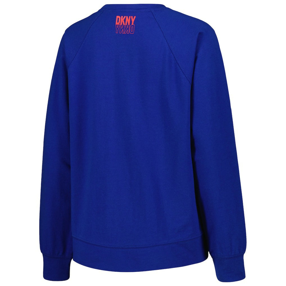 Philadelphia 76ers DKNY Sport Women's Regina Raglan Pullover Sweatshirt - Royal cheap
