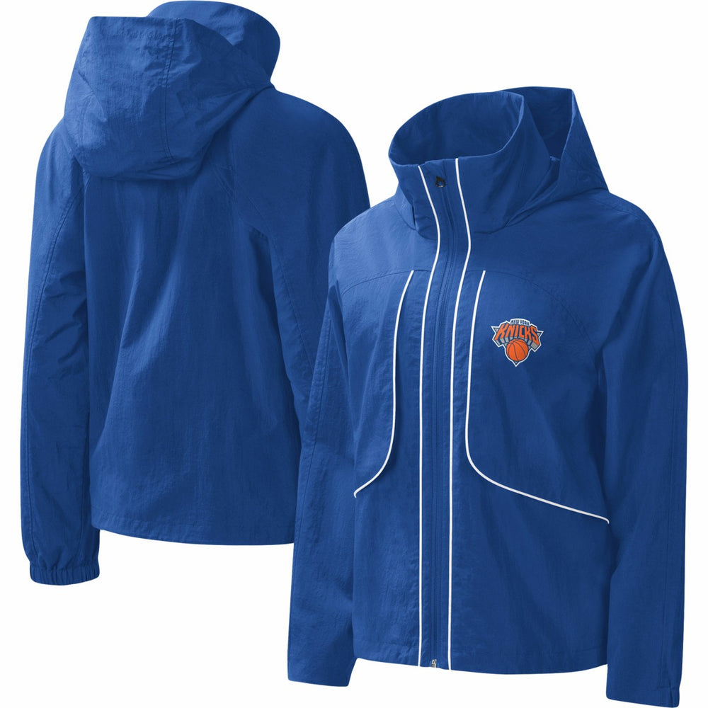 New York Knicks G-III 4Her by Carl Banks Women's Last Shot Full-Zip Hoodie - Blue sale