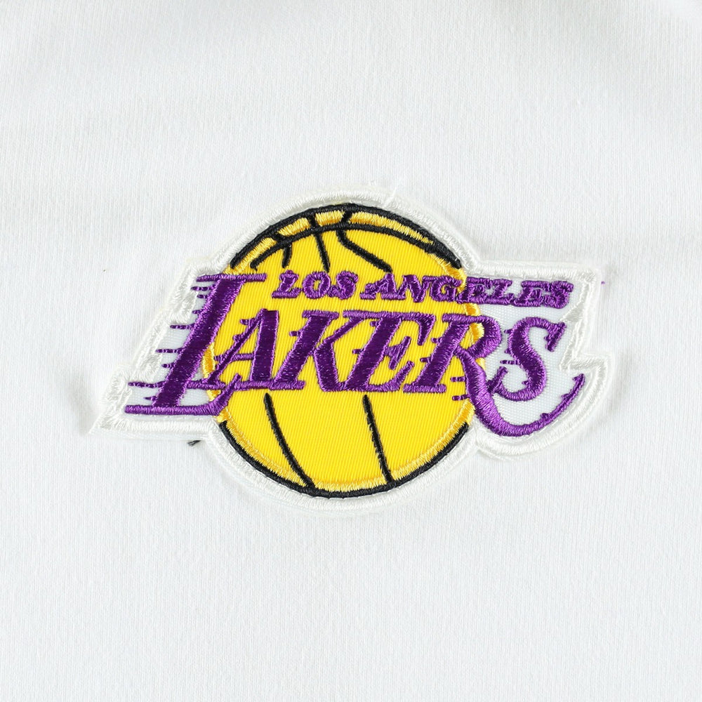 Los Angeles Lakers Tommy Jeans Women's Ariel Pullover Sweatshirt - Purple/White for sale