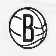 Brooklyn Nets Tommy Jeans Women's Ariel Pullover Sweatshirt - Black/White on sale