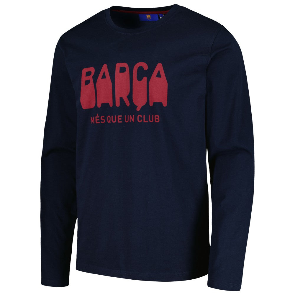 Barcelona Heavy Long Sleeve T-Shirt / Soccer New