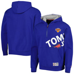 New York Knicks Tommy Jeans Bernard Half-Zip Hoodie - Blue cheap