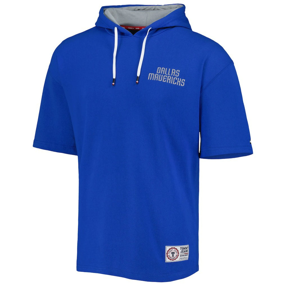 Dallas Mavericks Tommy Jeans Matthew 2-In-1 T-Shirt & Hoodie Combo Set sale - Blue/White discount