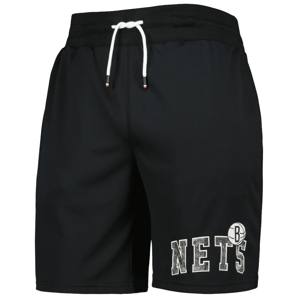 Brooklyn Nets Tommy Jeans Mike Mesh Basketball Shorts - Black on sale