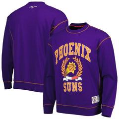 Phoenix Suns Tommy Jeans Peter French Terry Pullover Crew Sweatshirt - Purple sale