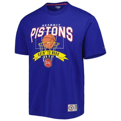 Detroit Pistons Tommy Jeans Tim Backboard T-Shirt - Blue shop