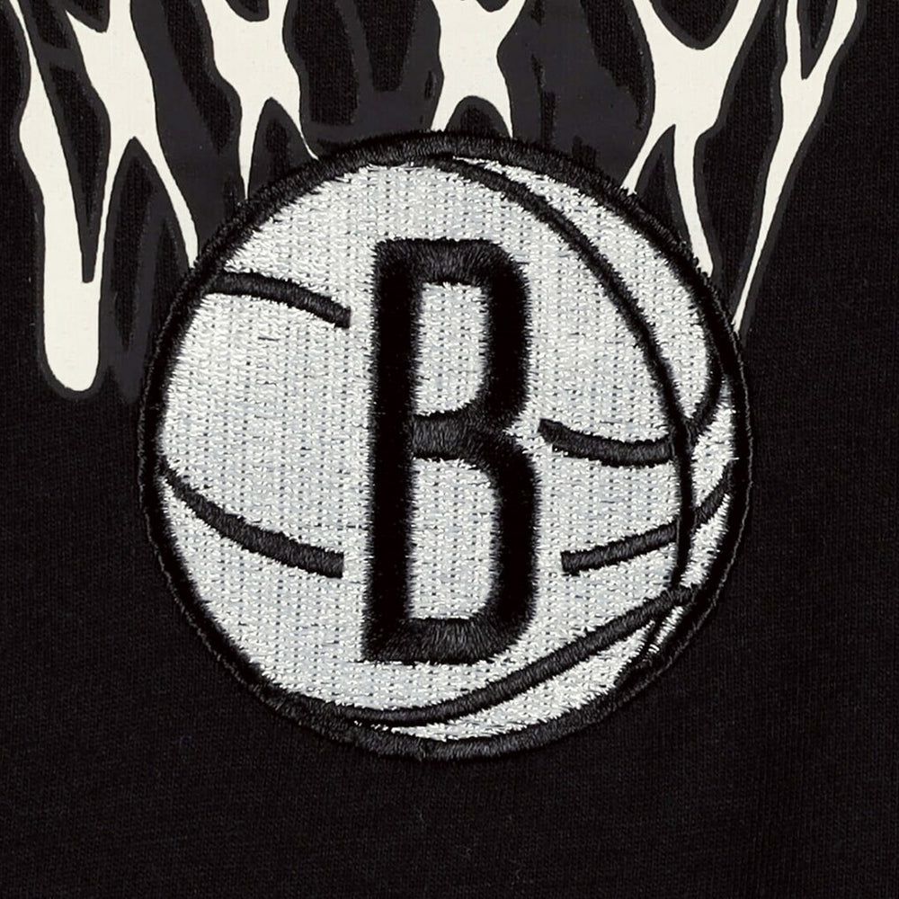 Brooklyn Nets Tommy Jeans Tim Backboard T-Shirt - Black shop