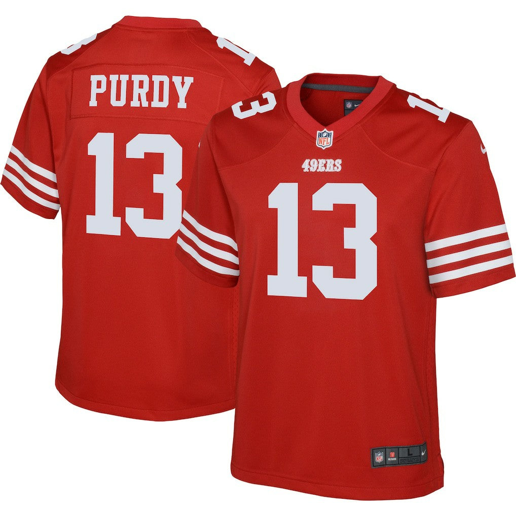 NFL San Francisco 49ers Brock Purdy  Youth Game Jersey