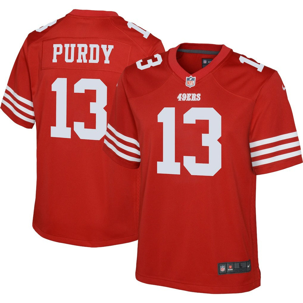 NFL San Francisco 49ers Brock Purdy  Youth Game Jersey